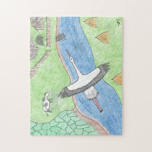 "Rustic motifs" Puzzle (Vertikal)