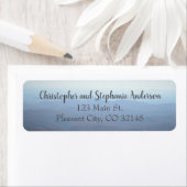 Rustic Mountain Einfache Script-Rücksendeadresse (Insitu)