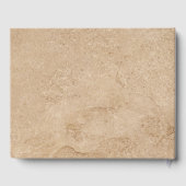 Rustic Mountain Range Wedding Guestbook Gästebuch (Rückseite)