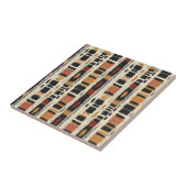 Rustic Mudcloth Geometric Pattern (1) Fliese (Seite)