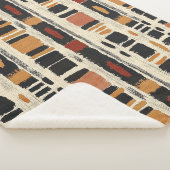 Rustic Mudcloth Geometric Pattern (1) Sherpadecke (3/4)