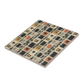 Rustic Mudcloth Geometric Pattern (3) Fliese (Seite)