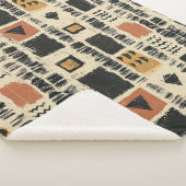 Rustic Mudcloth Geometric Pattern (3) Sherpadecke (3/4)