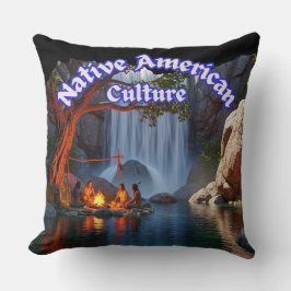   Rustic Native American Culture Kissen