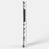 Rustic Native Ethnic Mudcloth Aesthetic Vertical Samsung Galaxy Hülle (Rechte Seite)