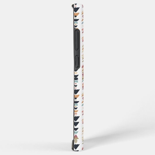 Rustic Native Ethnic Mudcloth Aesthetic Vertical Samsung Galaxy Hülle (Rechte Seite)