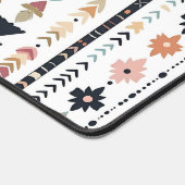 Rustic Native Ethnic Mudcloth Aesthetic Vertical Schreibtischunterlage (Ecke)