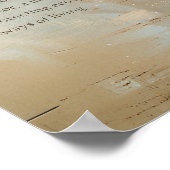 Rustic Nature Earth Wall Art, Terraphile 20"x16" Poster (Ecke)