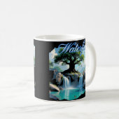 Rustic Nature Walk to Outdoor Waterfalls Kaffeetasse (VorderseiteRechts)
