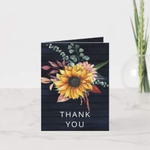 Rustic Navy Barn Wood Country Sonnenblumen Vielen  Einladung