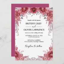 Rustic Neutral Boho Floral Wedding