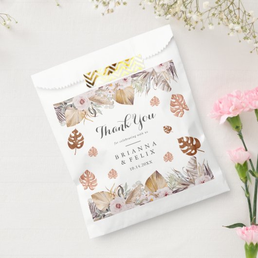 Rustic Neutral Boho Wedding Geschenktütchen (Versiegelt)