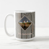Rustic Nubble Family Lighthouse Kaffeetasse (Links)