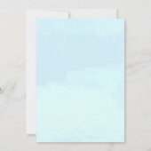 Rustic Oak Tree Autumn Wedding Einladung (Rückseite)