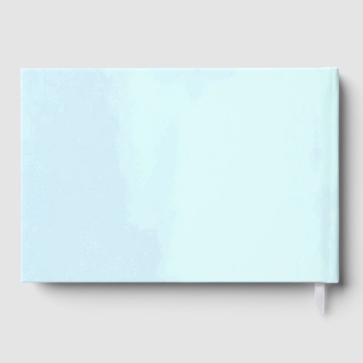 Rustic Oak Tree Autumn Wedding Gästebuch (Rückseite)