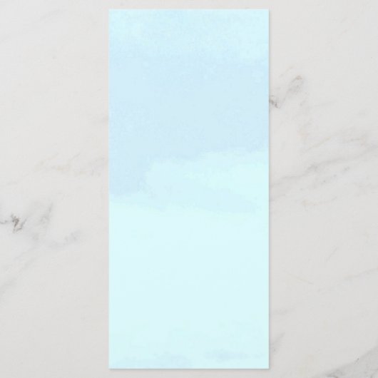 Rustic Oak Tree Autumn Wedding Menükarte (Rückseite)