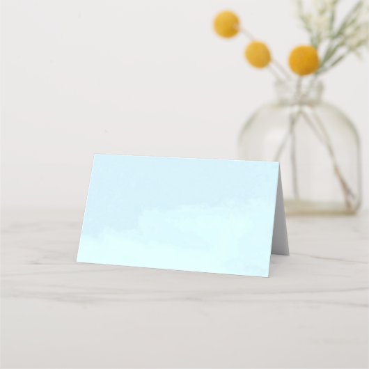 Rustic Oak Tree Autumn Wedding Platzkarte (Rückseite)