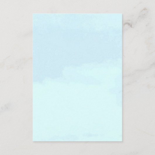 Rustic Oak Tree Autumn Wedding Registry Begleitkarte (Rückseite)