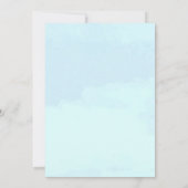 Rustic Oak Tree Autumn Wedding Save The Date (Rückseite)