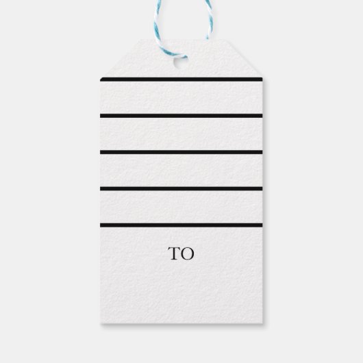 Rustic Oh Dee Weihnachten ist hier Imitate Glitzer Geschenkanhänger (Rückseite)