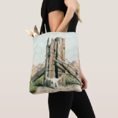 Rustic old west desert; watercolor art tote bag tasche (Von Nahem)