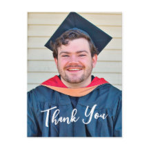 Rustic Panel Design Thank You Postcard