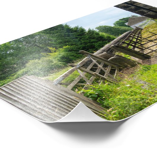 Rustic Path, Mytholmroyd Fotodruck (Ecke)