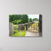 Rustic Path, Mytholmroyd Leinwanddruck (Vorderseite)