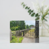 Rustic Path, Mytholmroyd Postkarte (Stehend Vorderseite)