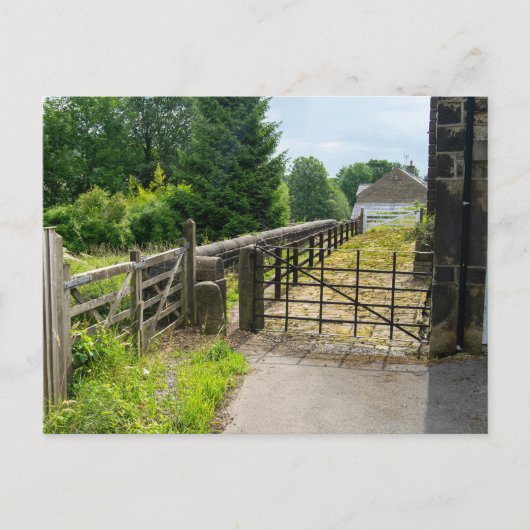 Rustic Path, Mytholmroyd Postkarte (Vorderseite)