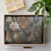 Rustic Peacock Terrace Decoupage Seidenpapier (Geschenk)
