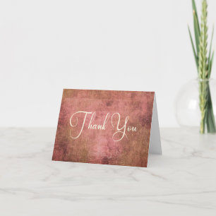 Rustic Pink & Burlap Vintage Danke 1