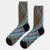 Rustic Plaid Anderson Classic Tartan Socken (Linkes Detail)