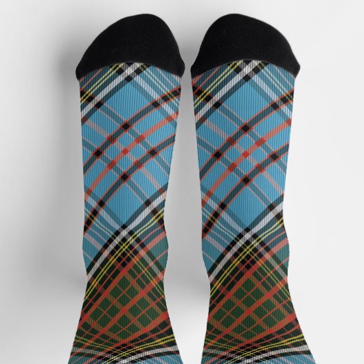 Rustic Plaid Anderson Classic Tartan Socken (Oben)