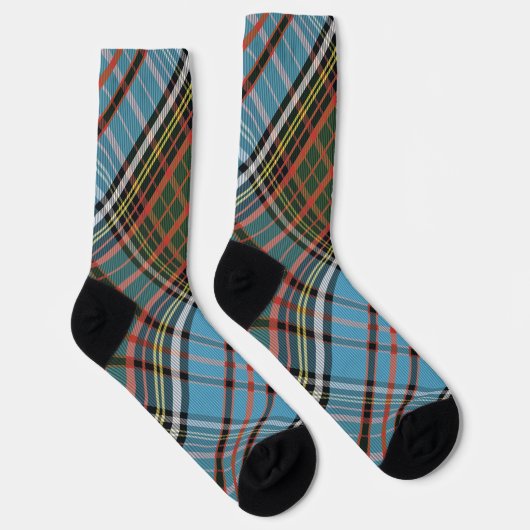 Rustic Plaid Anderson Classic Tartan Socken (Rechts)