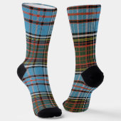 Rustic Plaid Elegant Tartan Socken (Gewinkelt)