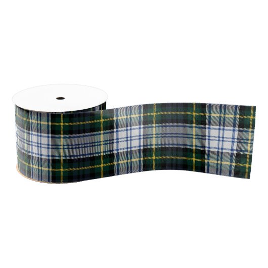 Rustic Plaid Gordon Check Tartan Ripsband (Spule)