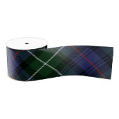 Rustic Plaid Green Rustic Tartan Ripsband (Spule)