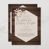Rustic POTLUCK Wedding Template Guide (Vorne/Hinten)