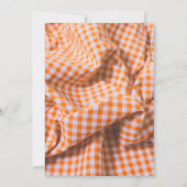 Rustic Pumpkin Baby Dusche | Fall Floral Einladung (Rückseite)