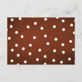 Rustic Pumpkin Bringen Sie ein Buch Herbst Herbst Begleitkarte (Rückseite)