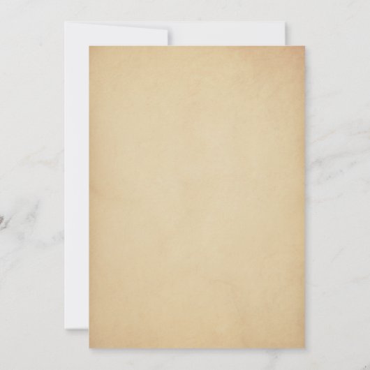 Rustic Pumpkin Geburtstag Einladung ersten Tag (Rückseite)