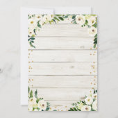 Rustic Pumpkin House Erwärmung Party Zuhause Sweet Einladung (Rückseite)