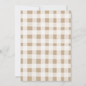 Rustic Pumpkin Zuhause Sweet Zuhause House Erwärmu Einladung (Rückseite)