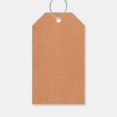 Rustic Pumpkins Fall Baby Dusche Vielen Dank für I Geschenkanhänger (Rückseite)