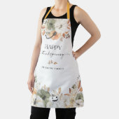 Rustic Pumpkins Thanksgiving All-Over Print Apron Schürze (InSitu)