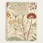 Rustic Queen Anne's Lace Planer (Vorderseite)