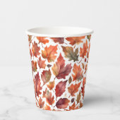 Rustic Radiance Muster Design Pappbecher (Vorderseite)