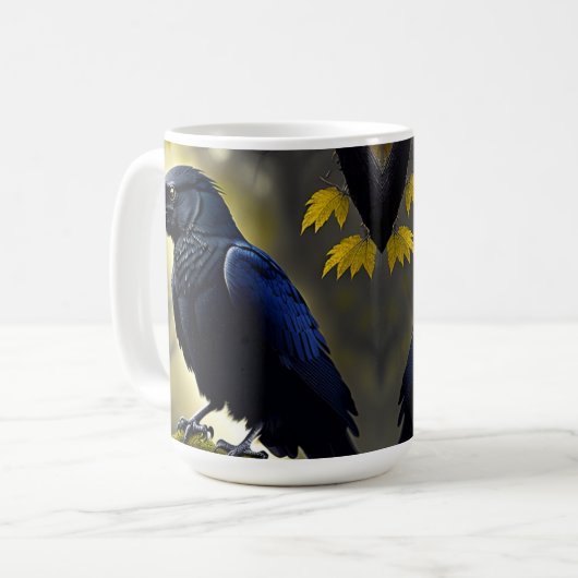 Rustic Raven - Natures Guardian Kaffeetasse (Vorderseite Links)
