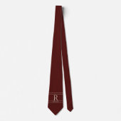 Rustic Red Classigram Neck Tie Krawatte (Vorderseite)